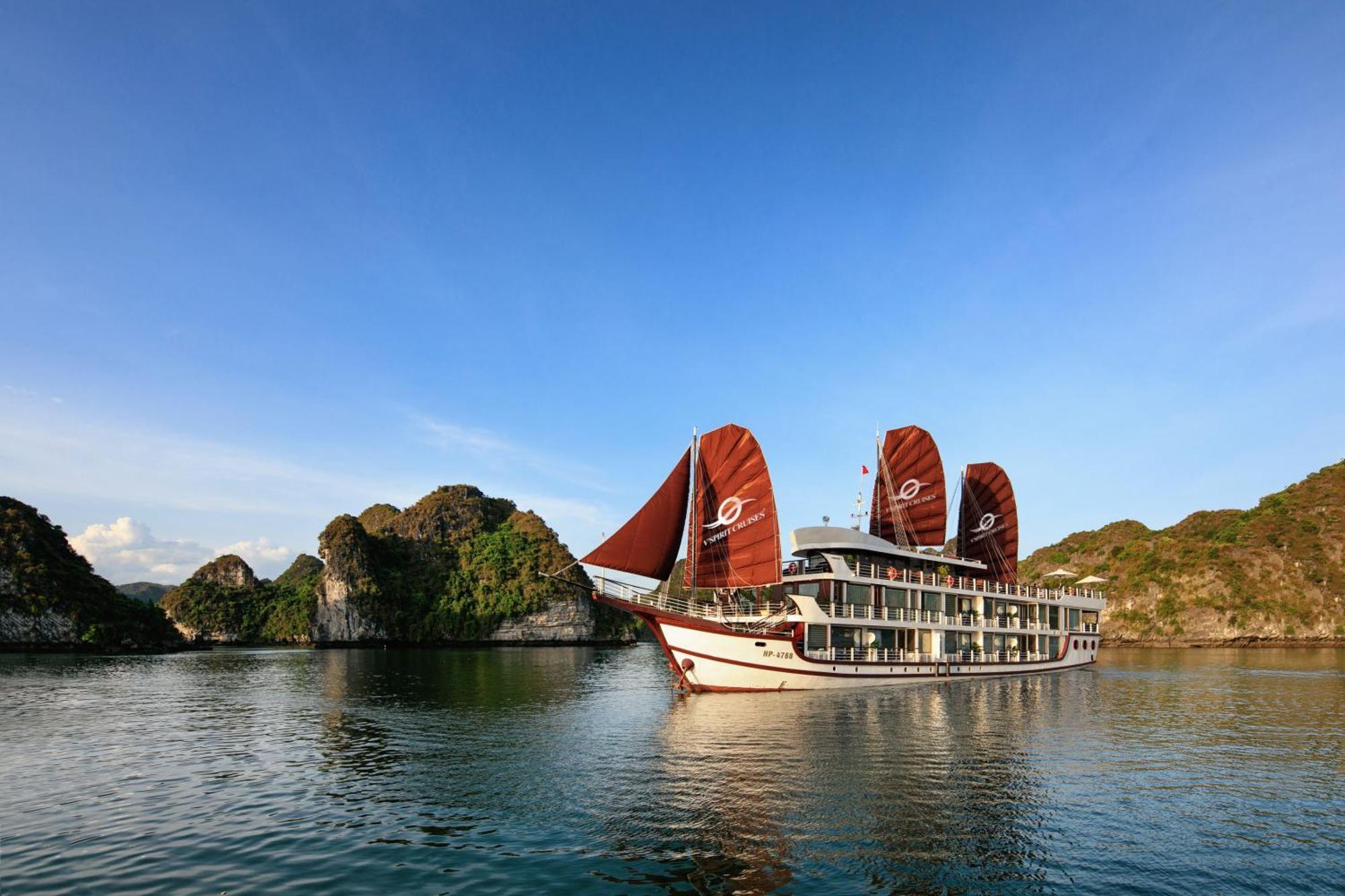 V'Spirit Cruise Hotel Hạ Long-öböl Kültér fotó