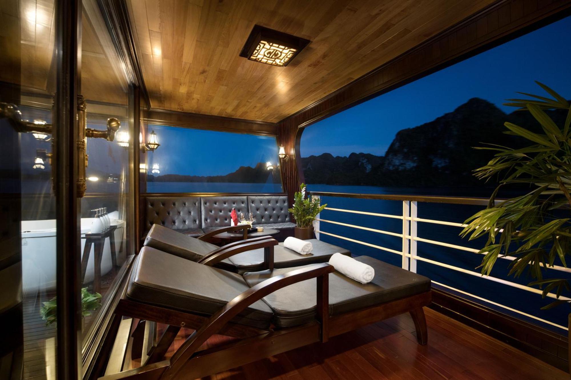V'Spirit Cruise Hotel Hạ Long-öböl Kültér fotó